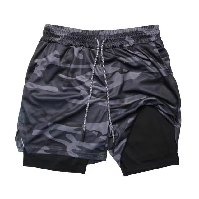 2-in-1 Heren Sportshort | 1+1 Gratis