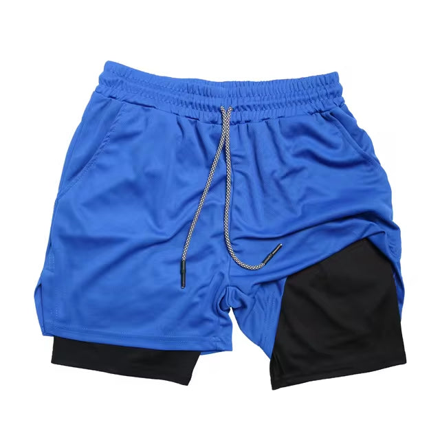 2-in-1 Heren Sportshort | 1+1 Gratis