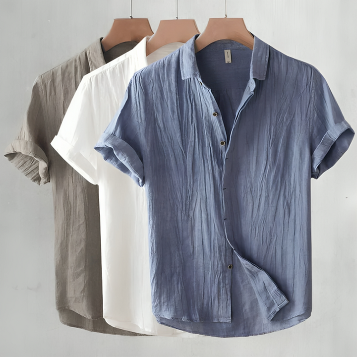 Luca | Linnen Heren Blouse