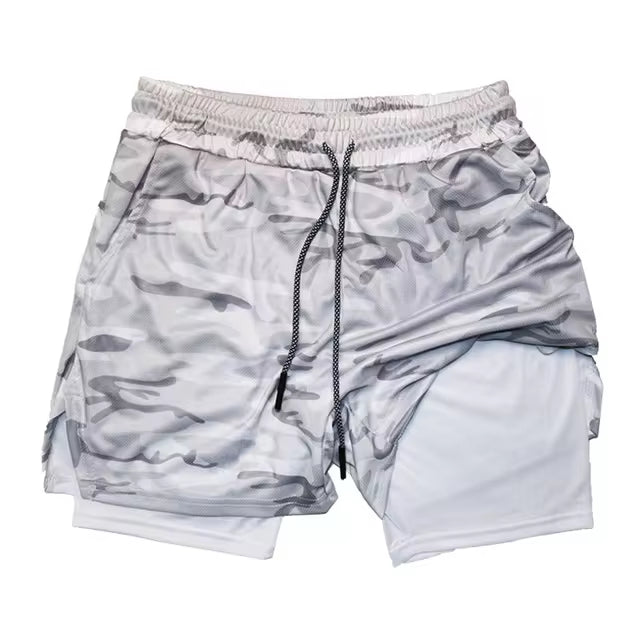 2-in-1 Heren Sportshort | 1+1 Gratis