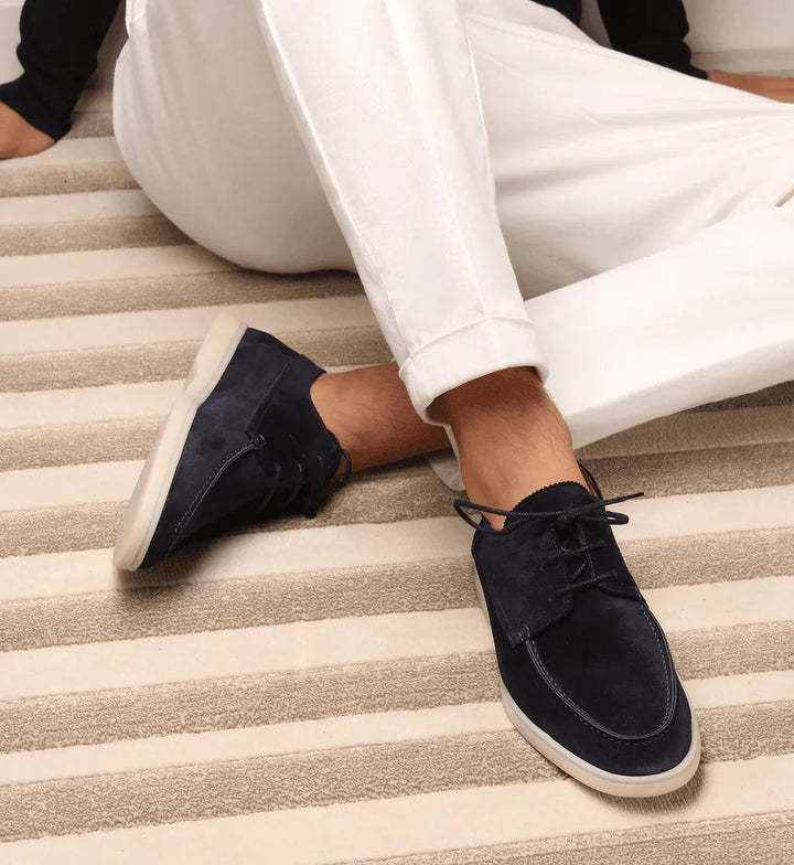 Zeno | Suede Heren Loafers