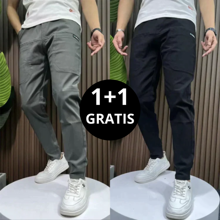 Miro | Stretch Cargobroek 1+1 Gratis