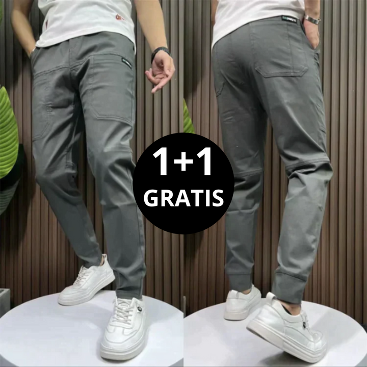 Miro | Stretch Cargobroek 1+1 Gratis