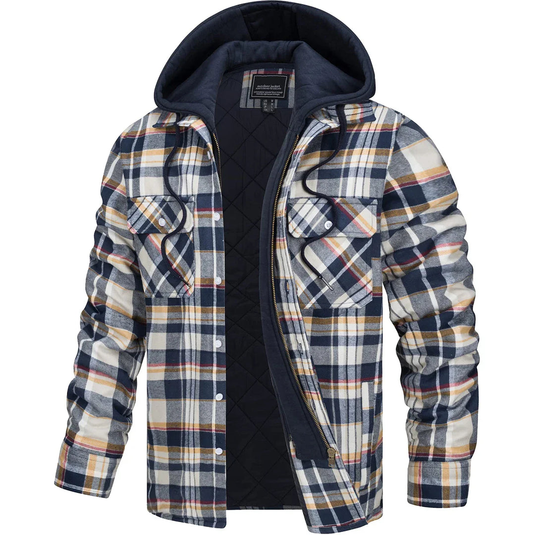 Almo | Warm Heren Vest Met Capuchon