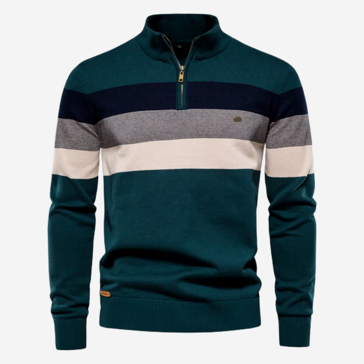 Zeno | Retro Heren Pullover 1+1 Gratis