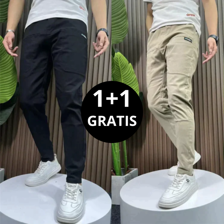 Miro | Stretch Cargobroek 1+1 Gratis