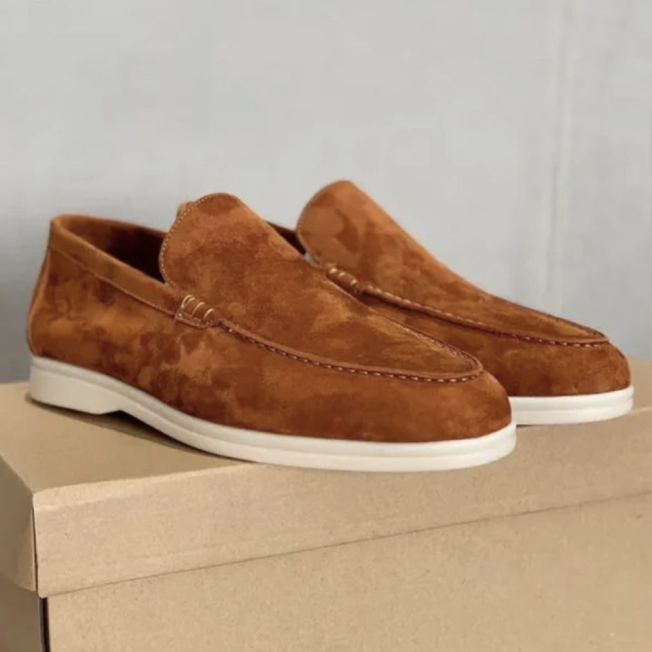 Lori | Suede Heren Loafers 1+1 Gratis